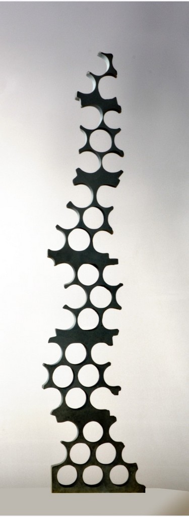 Estructura. ascendente Aluminio patinado (61,5x13x6) (2)